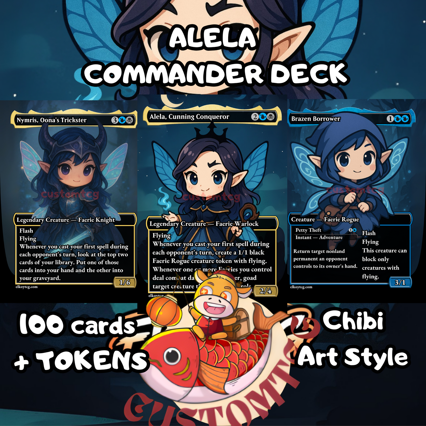 Alela, Cunning Conqueror Chibi Deck