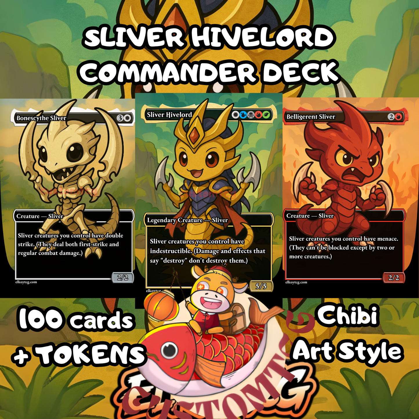 Sliver Hiverlord Chibi Deck