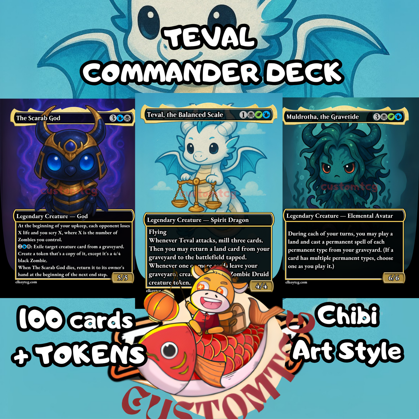 Teval Chibi Deck