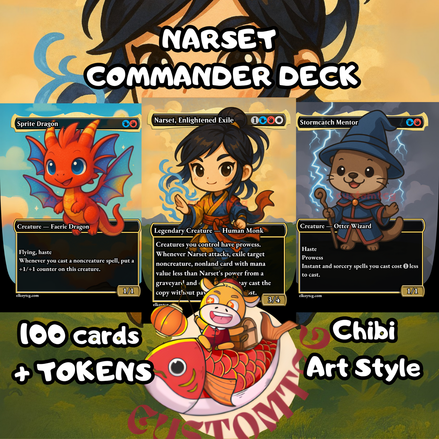 Narset Chibi Deck