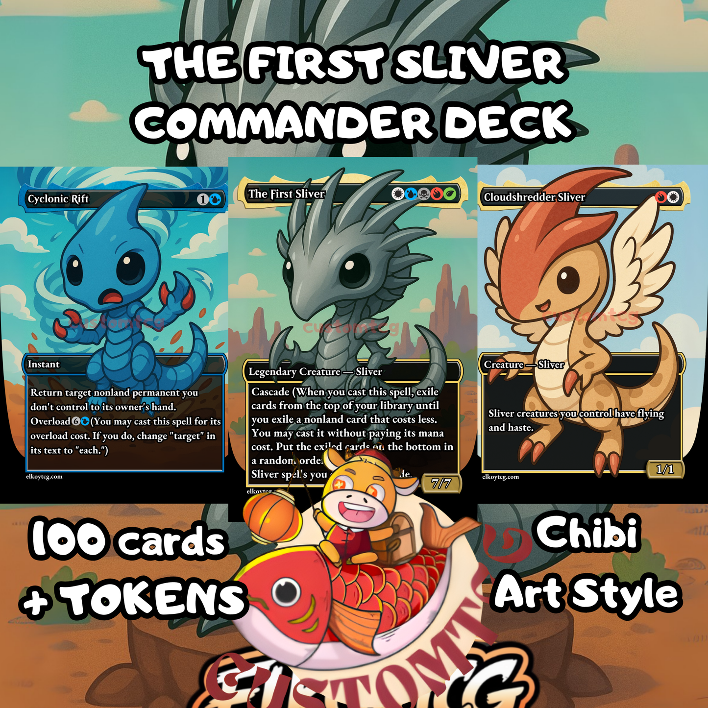 The First Sliver Chibi Deck
