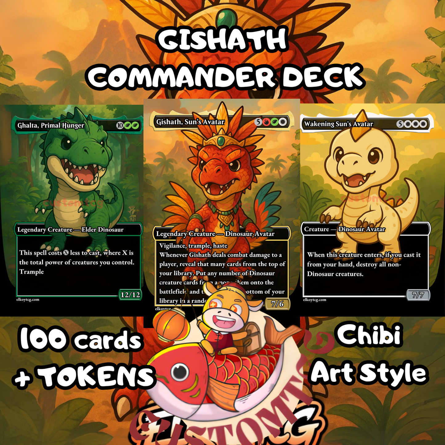 Gishath, Sun's Avatar Chibi Deck