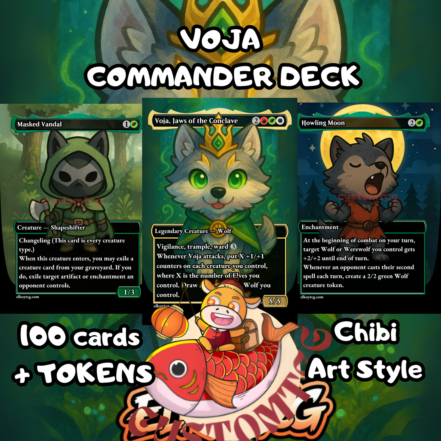 Voja, Jaws of the Conclave Chibi Deck