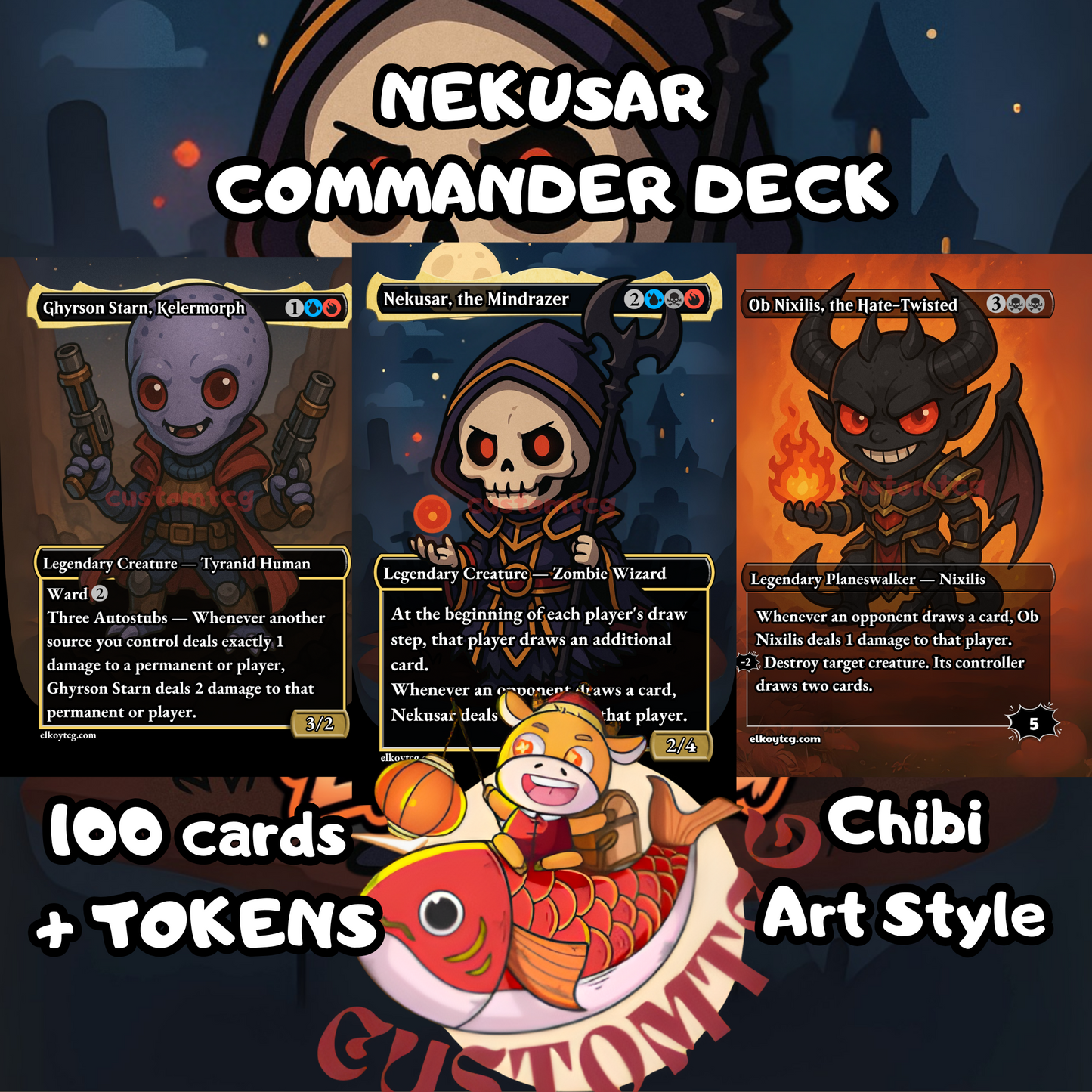 Nekusar, the Mindrazer Chibi Deck