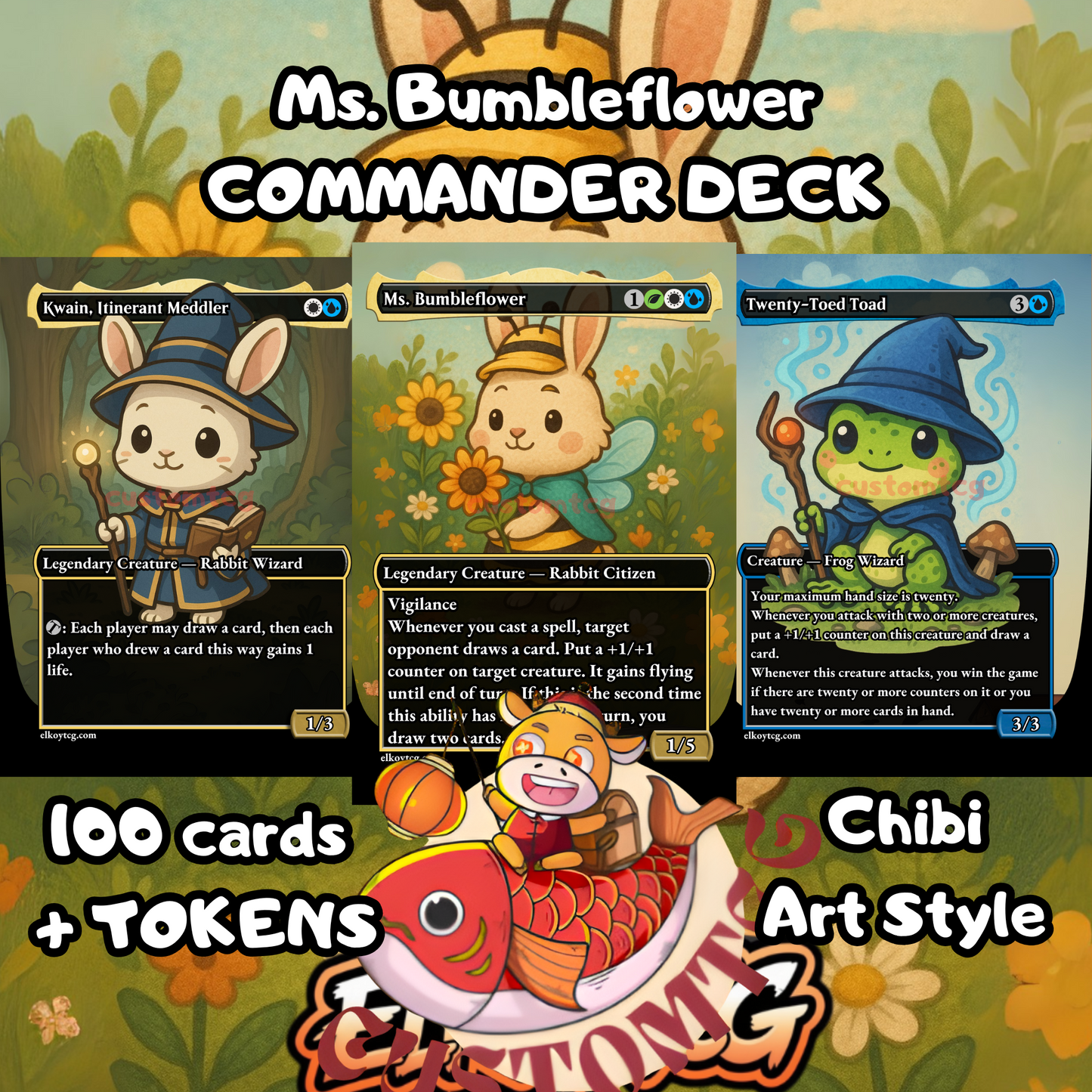 Ms. Bumbleflower Chibi Deck