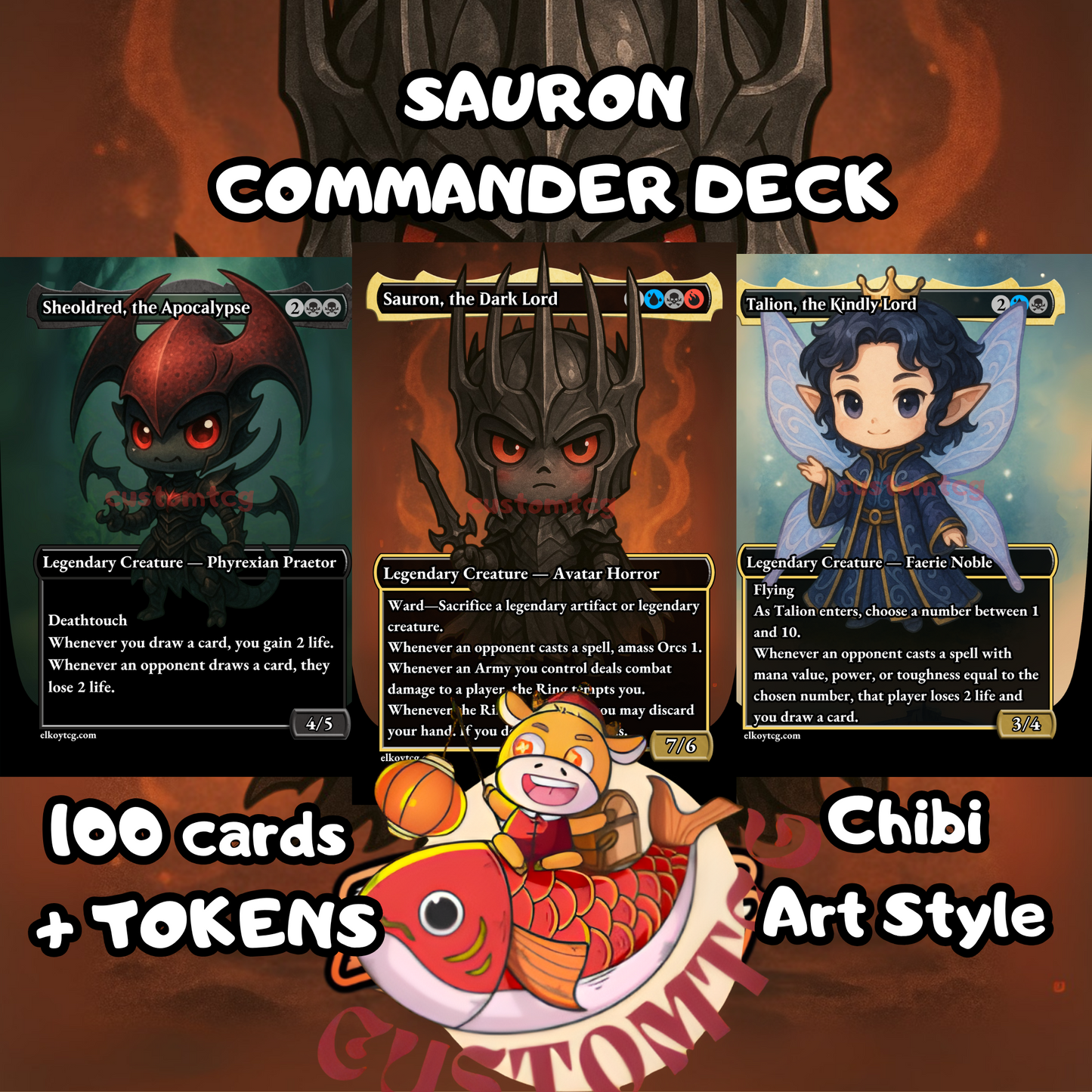 Sauron Chibi Deck