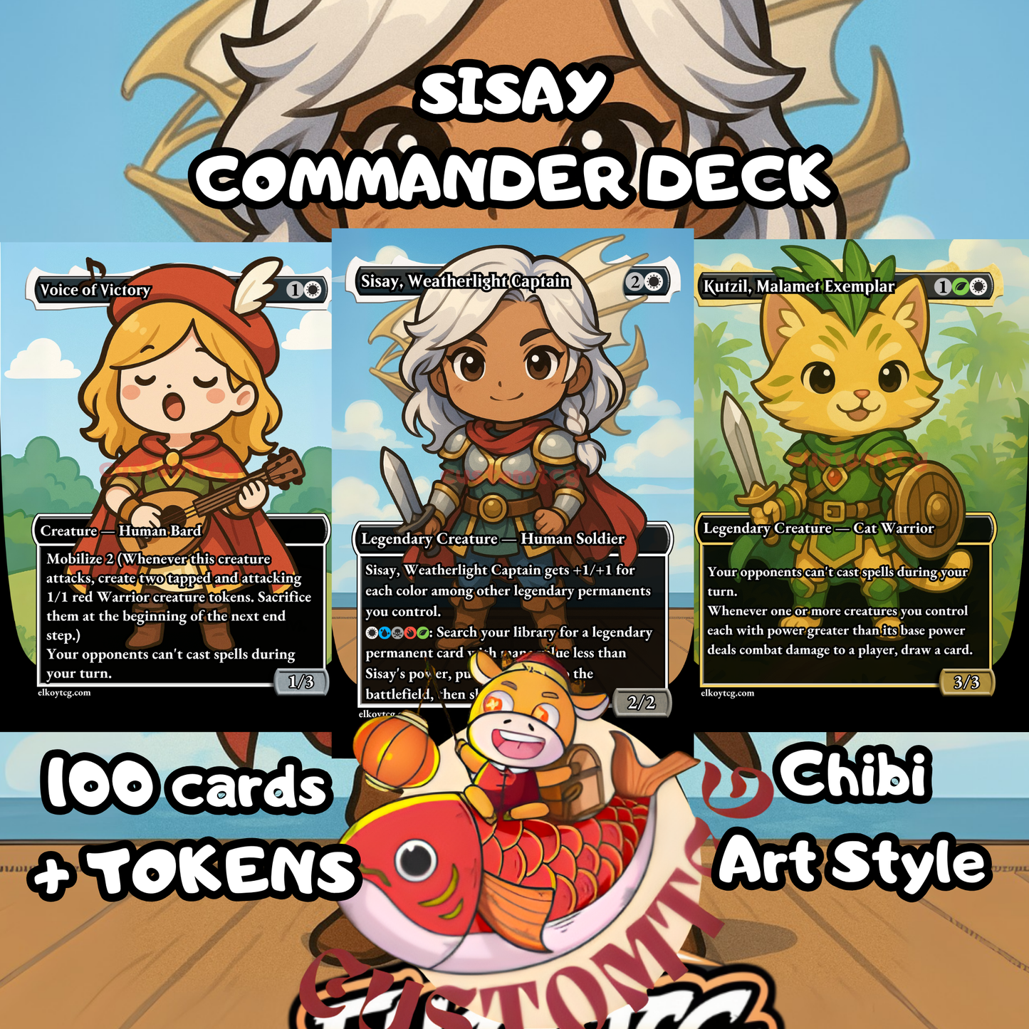 Sisay Chibi Deck