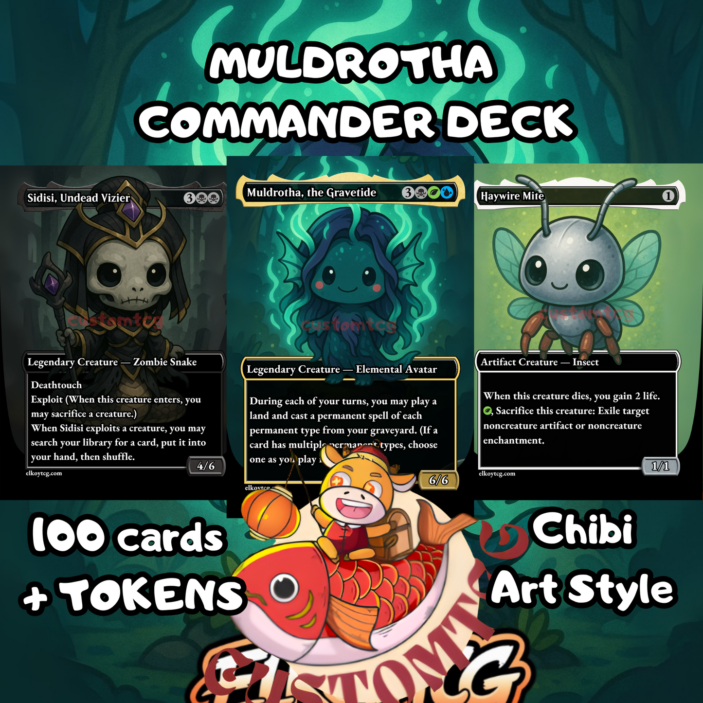 Muldrotha Chibi Deck
