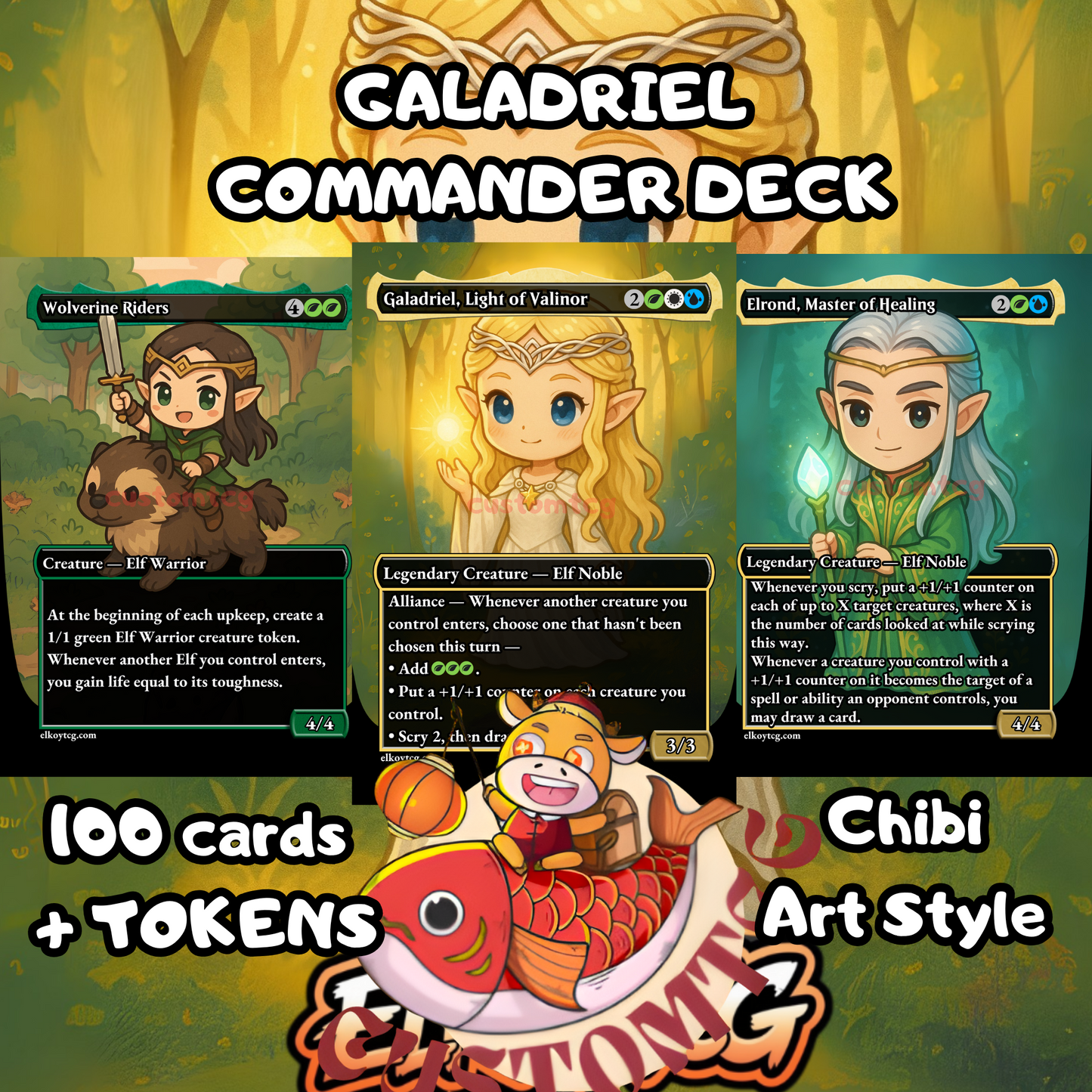 Galadriel Chibi Decks
