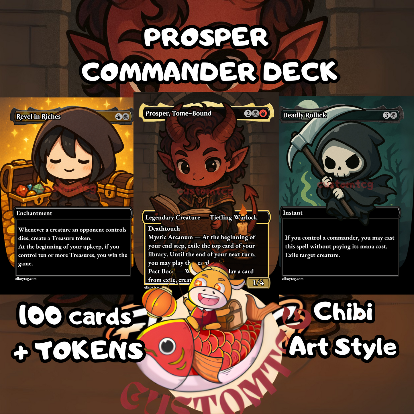 Prosper, Tome-Bound Chibi Deck