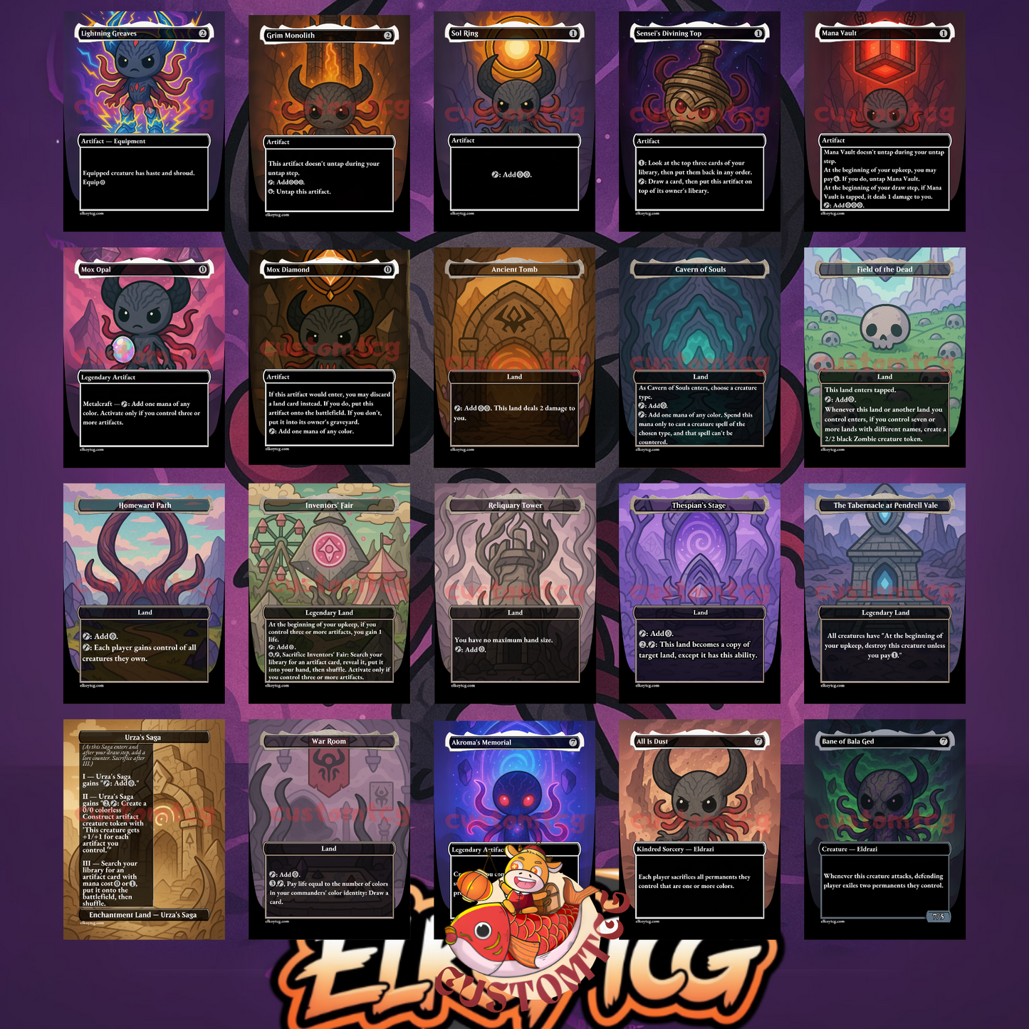 Zhulodok Custom Deck