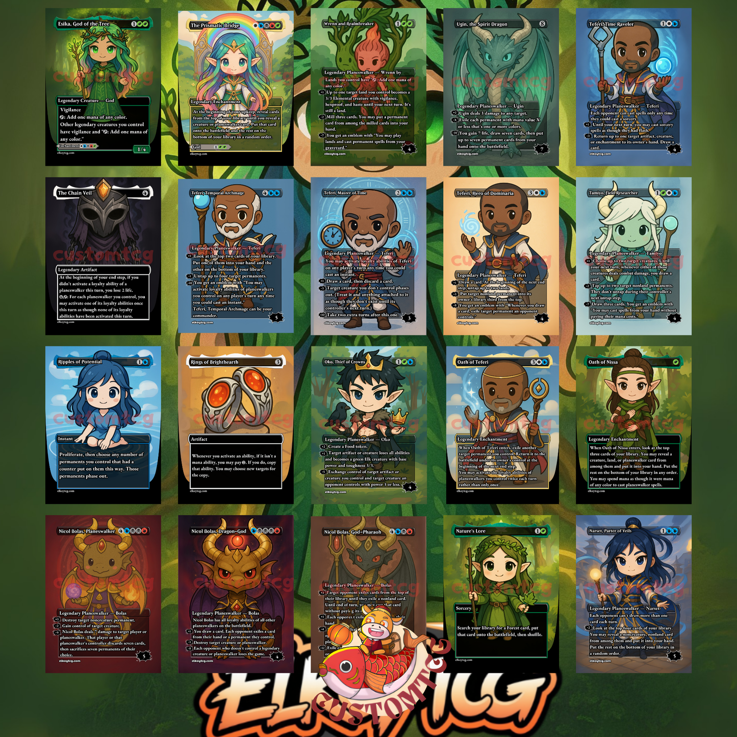 Esika Chibi Deck
