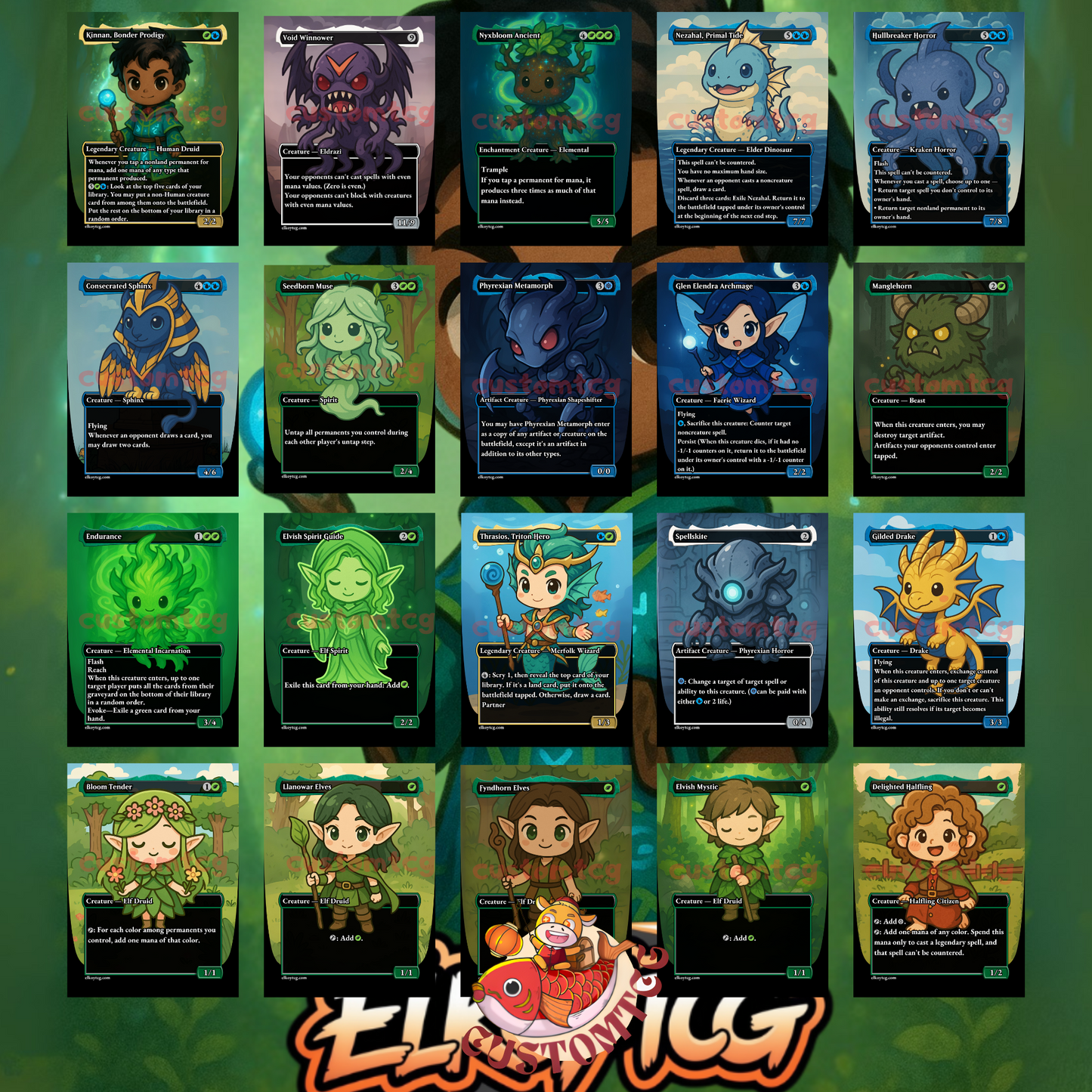 Kinnan Chibi Deck