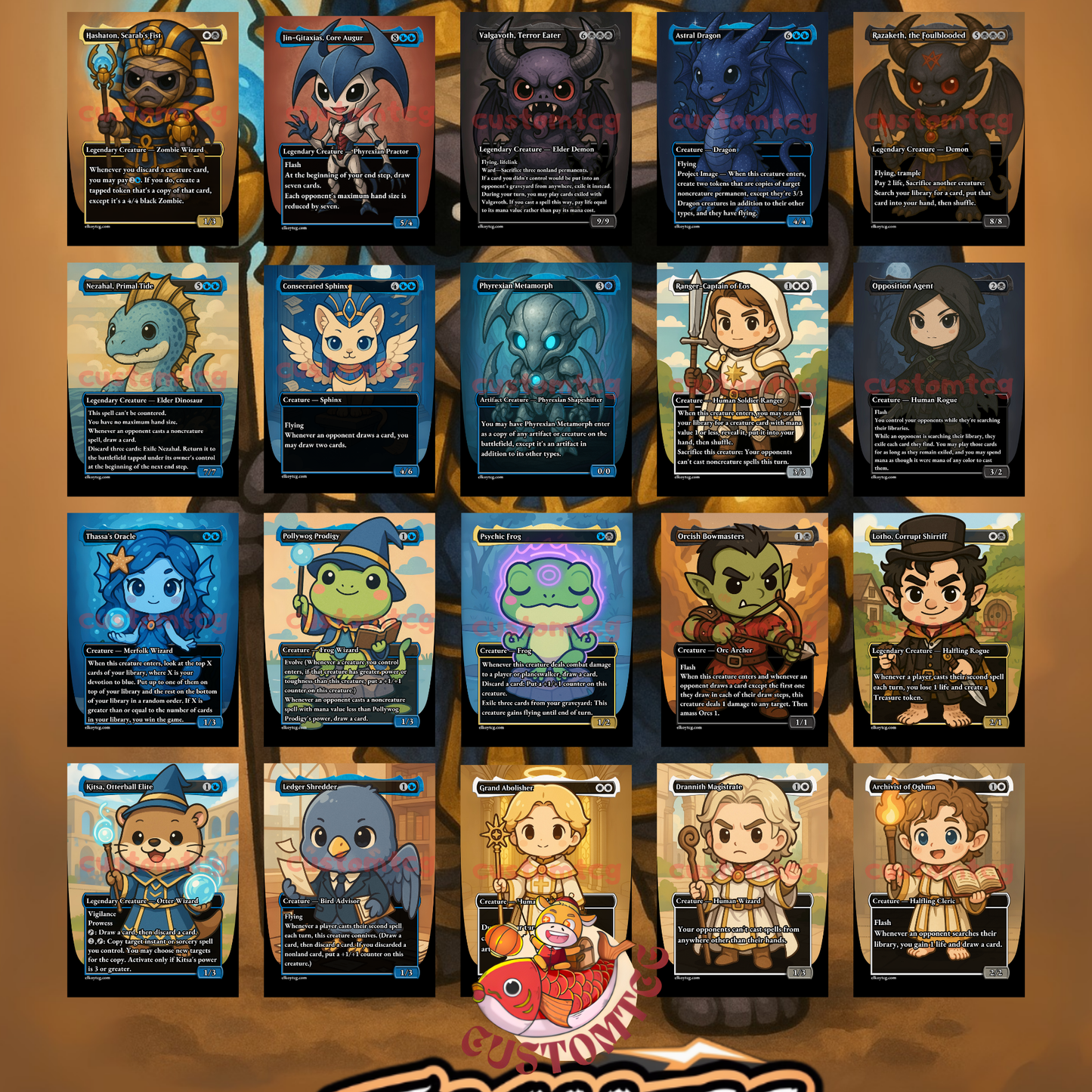Hashaton, Scarab’s Fist Chibi Deck