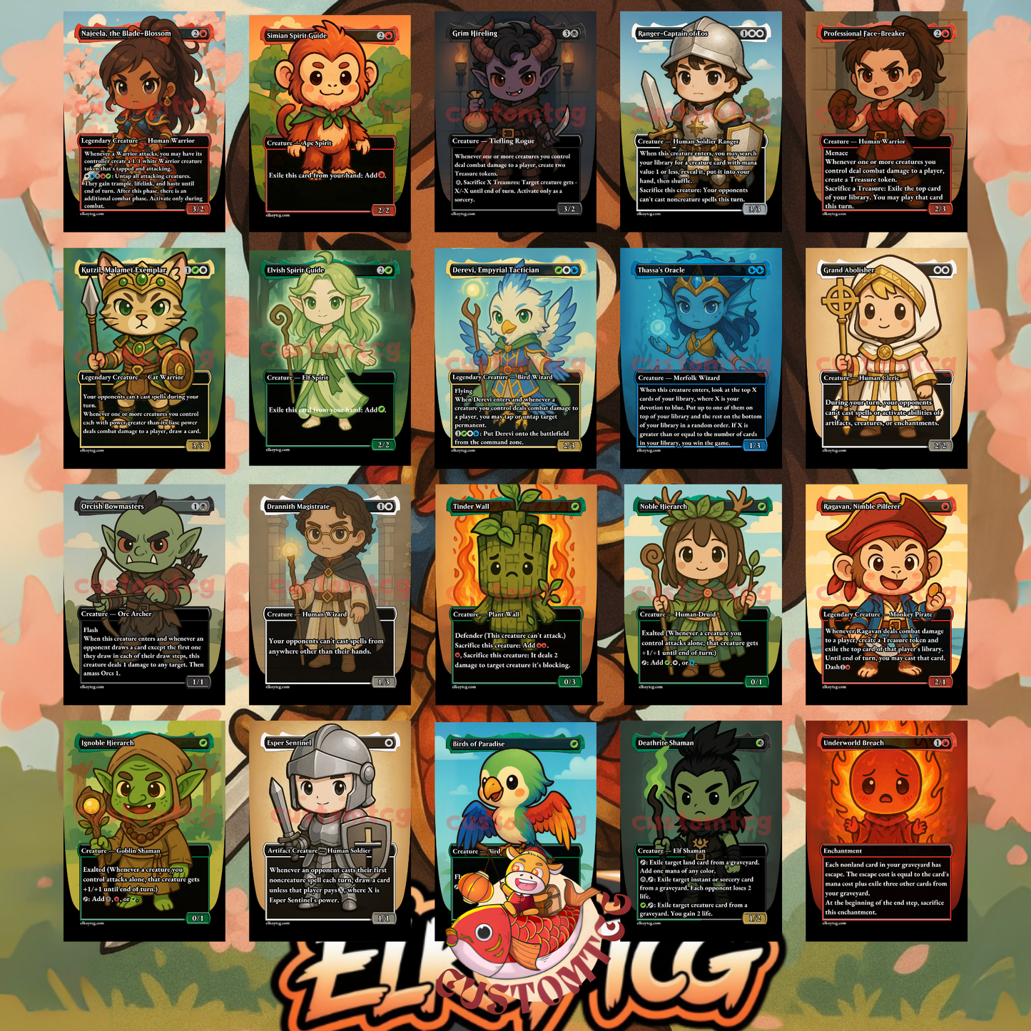 Najeela Chibi Deck