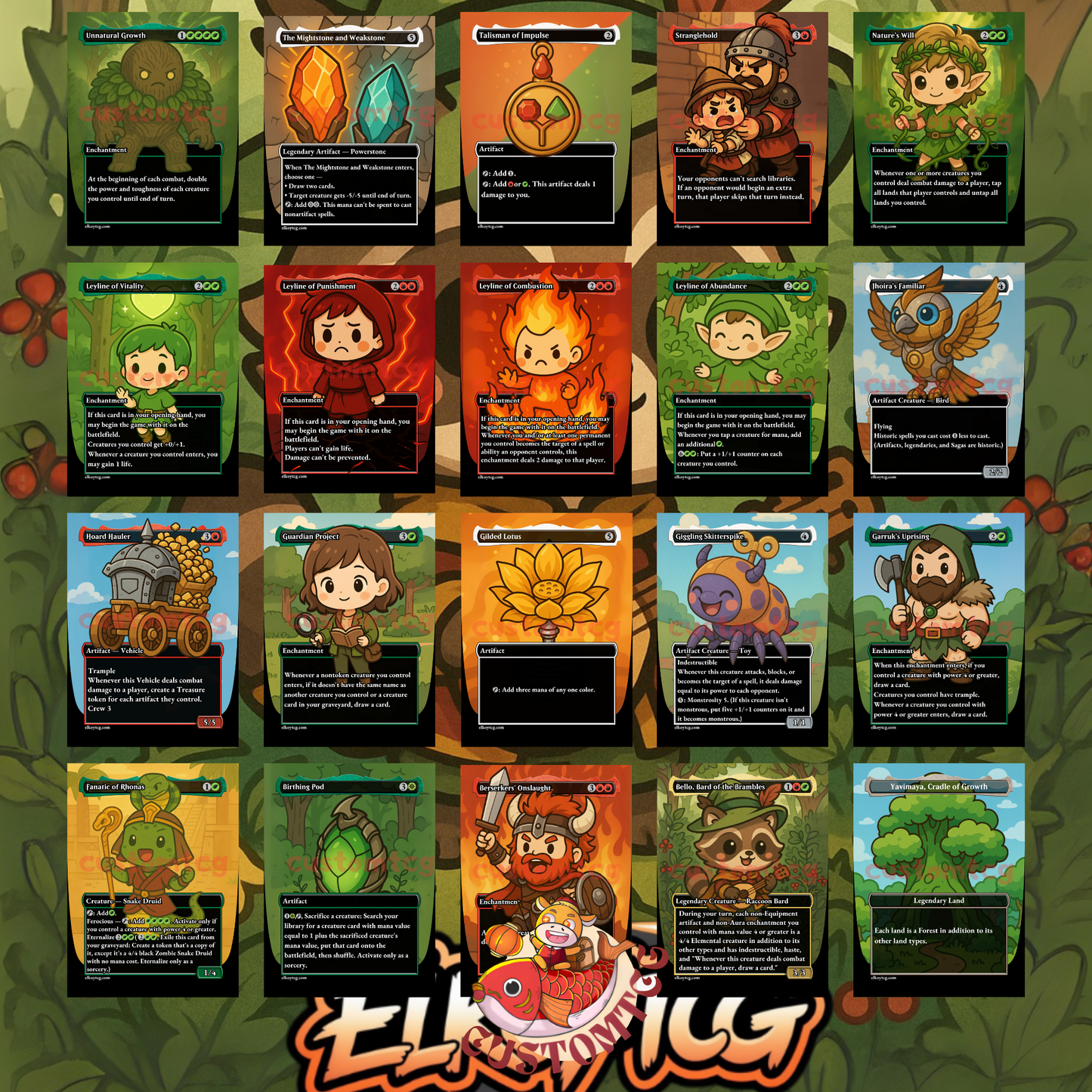 Bello, Bard of the Brambles Chibi Deck