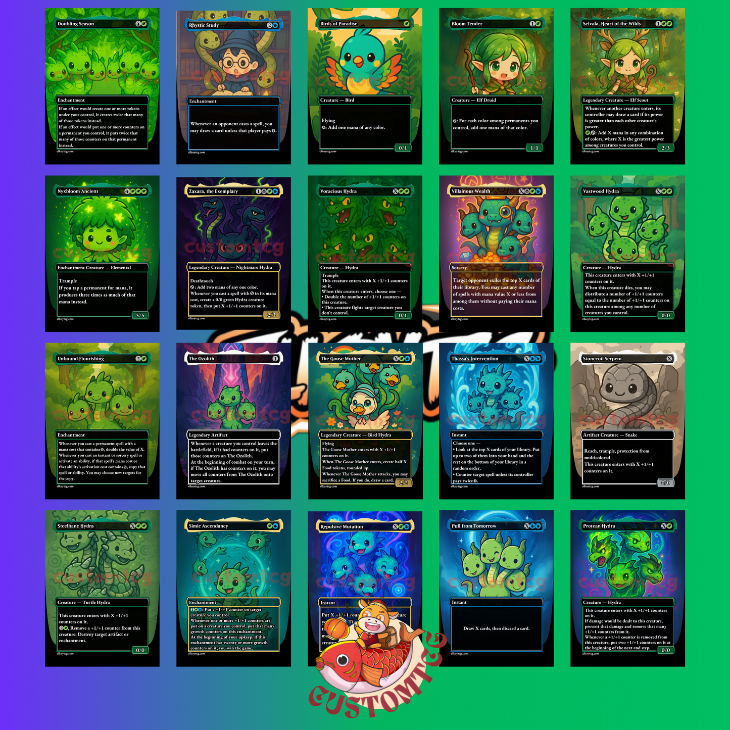 Zaxara Custom Deck
