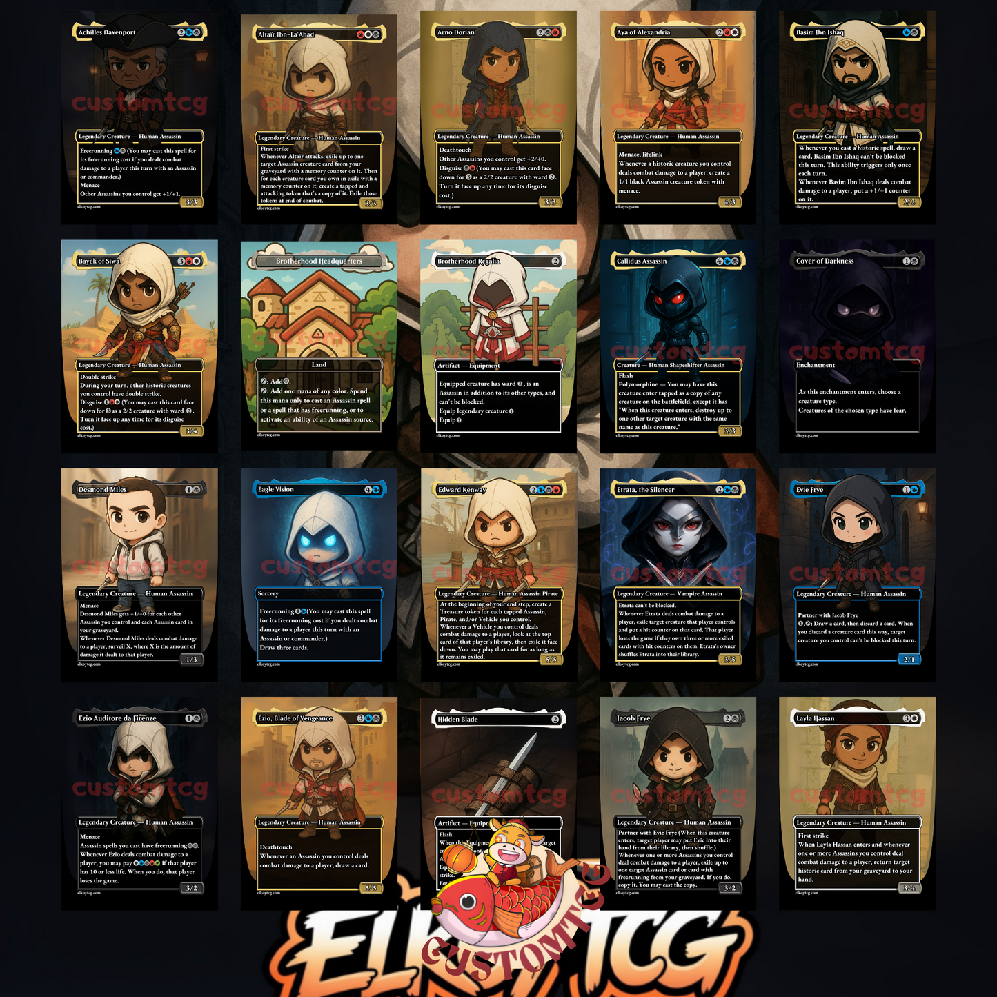 Ezio Chibi Deck