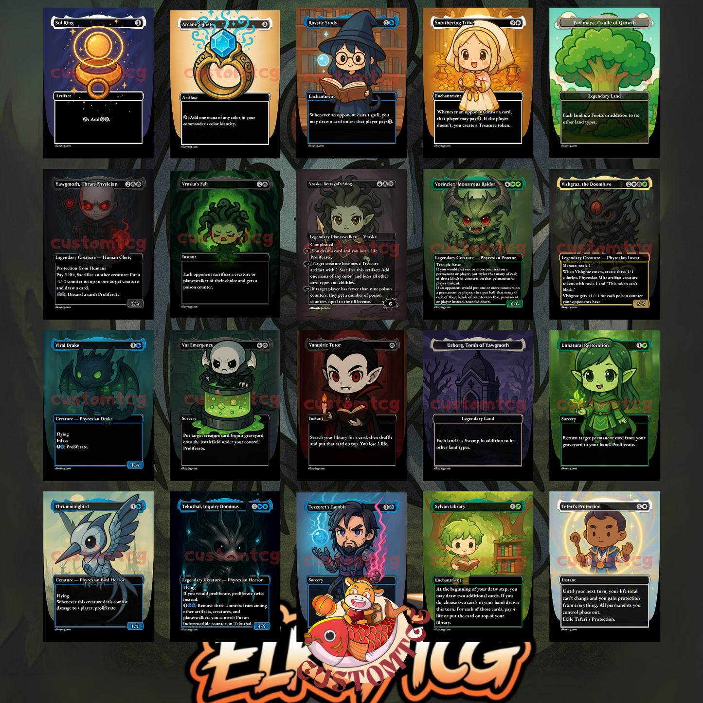 Atraxa Infect Chibi Deck