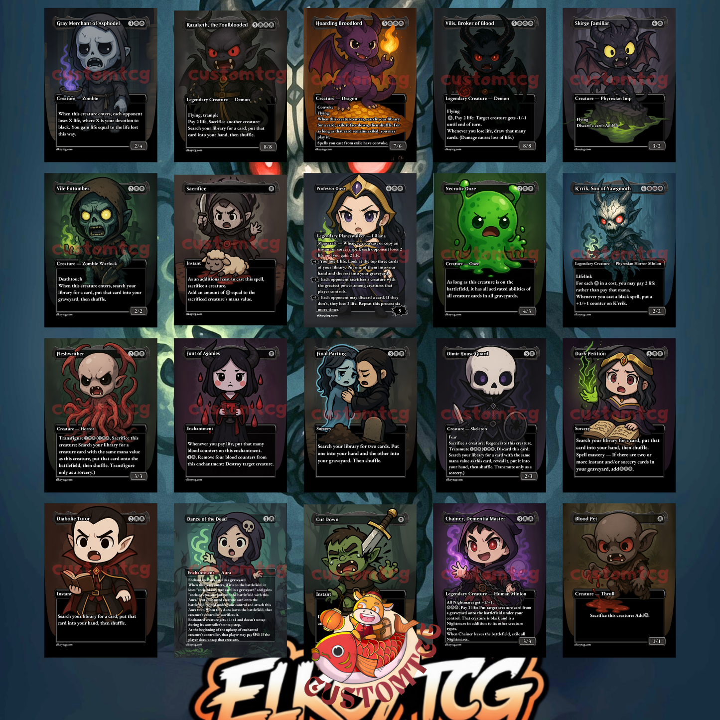 K'rrik, Son of Yawgmoth Chibi Deck