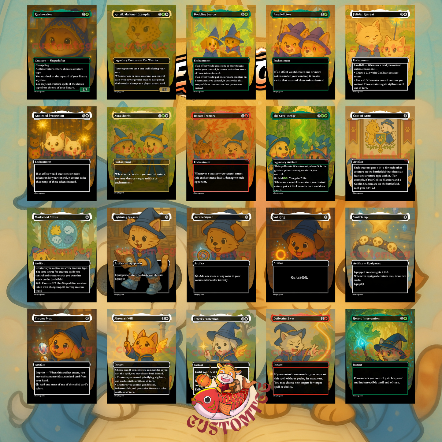 Rin and Seri Custom Deck