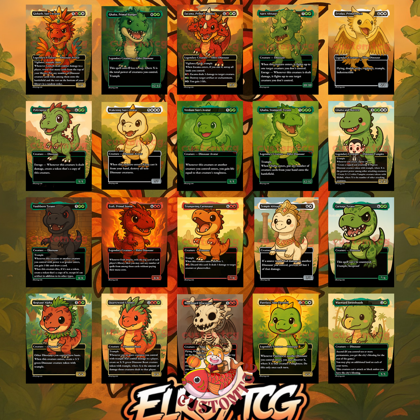 Gishath, Sun's Avatar Chibi Deck