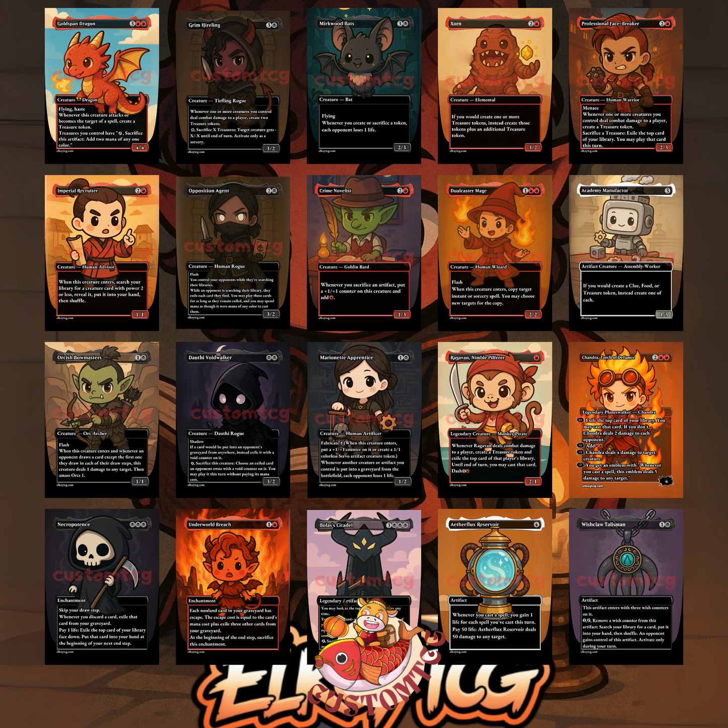 Prosper, Tome-Bound Chibi Deck