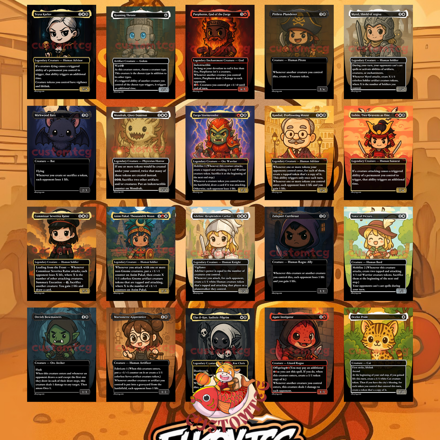 Caesar Chibi Deck