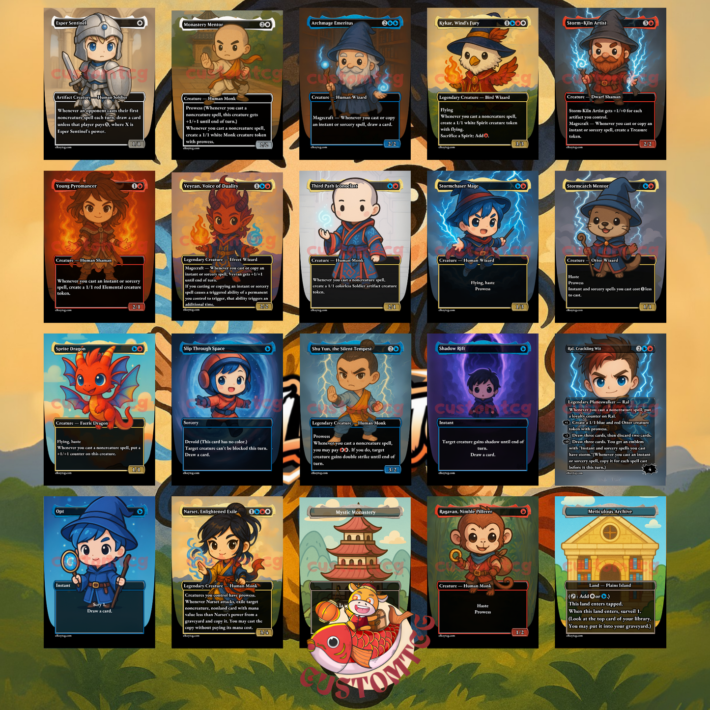 Narset Chibi Deck