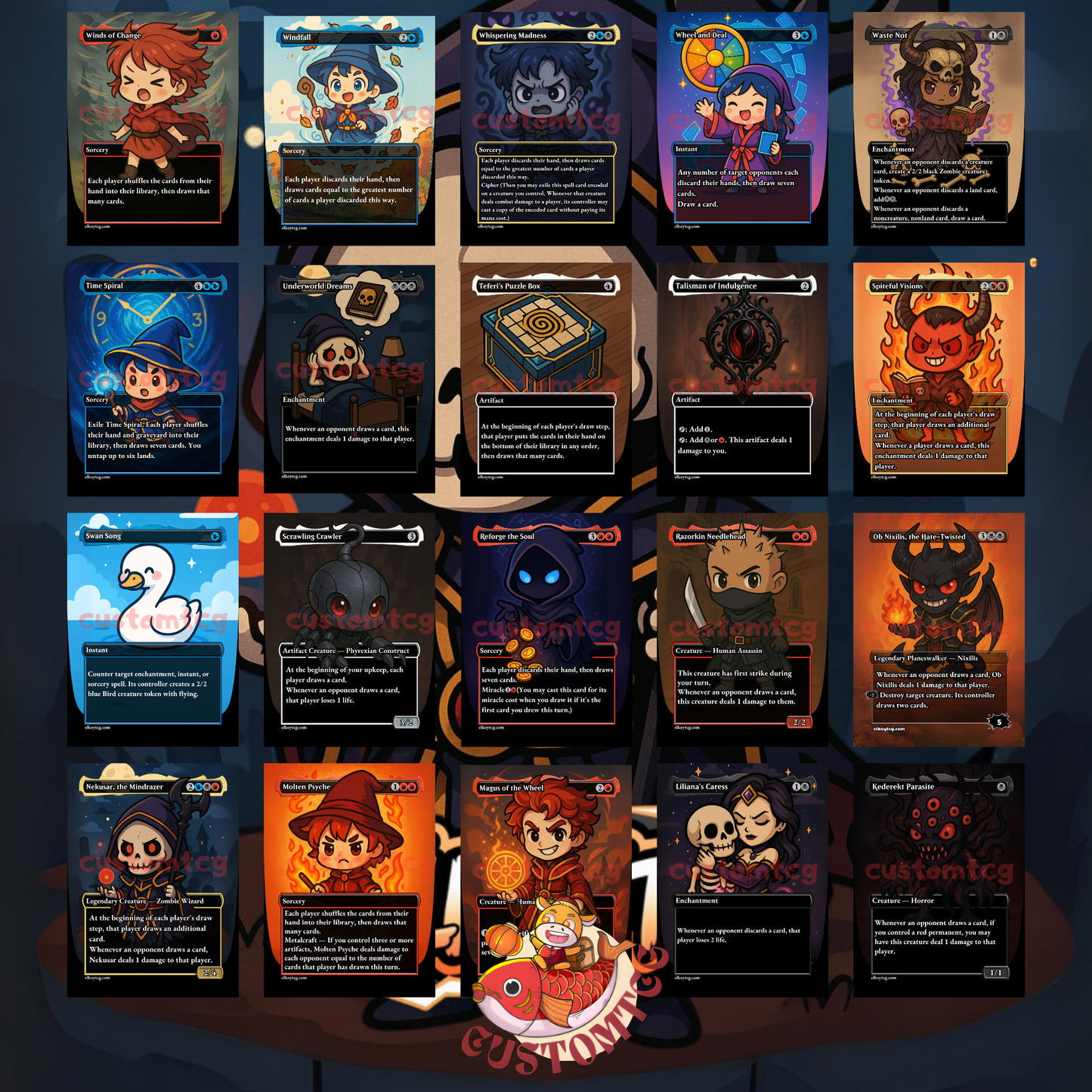 Nekusar, the Mindrazer Chibi Deck