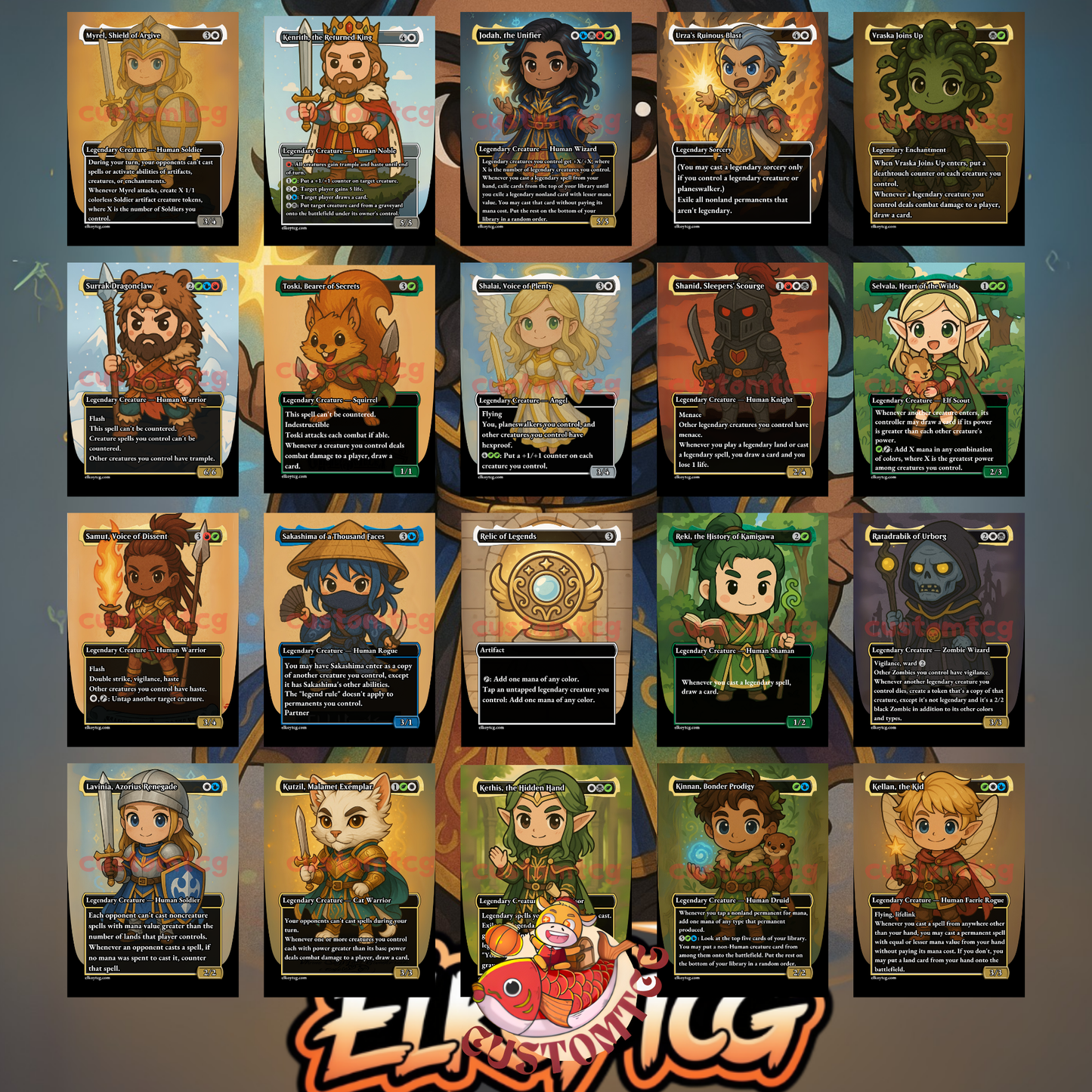 Jodah Chibi Deck