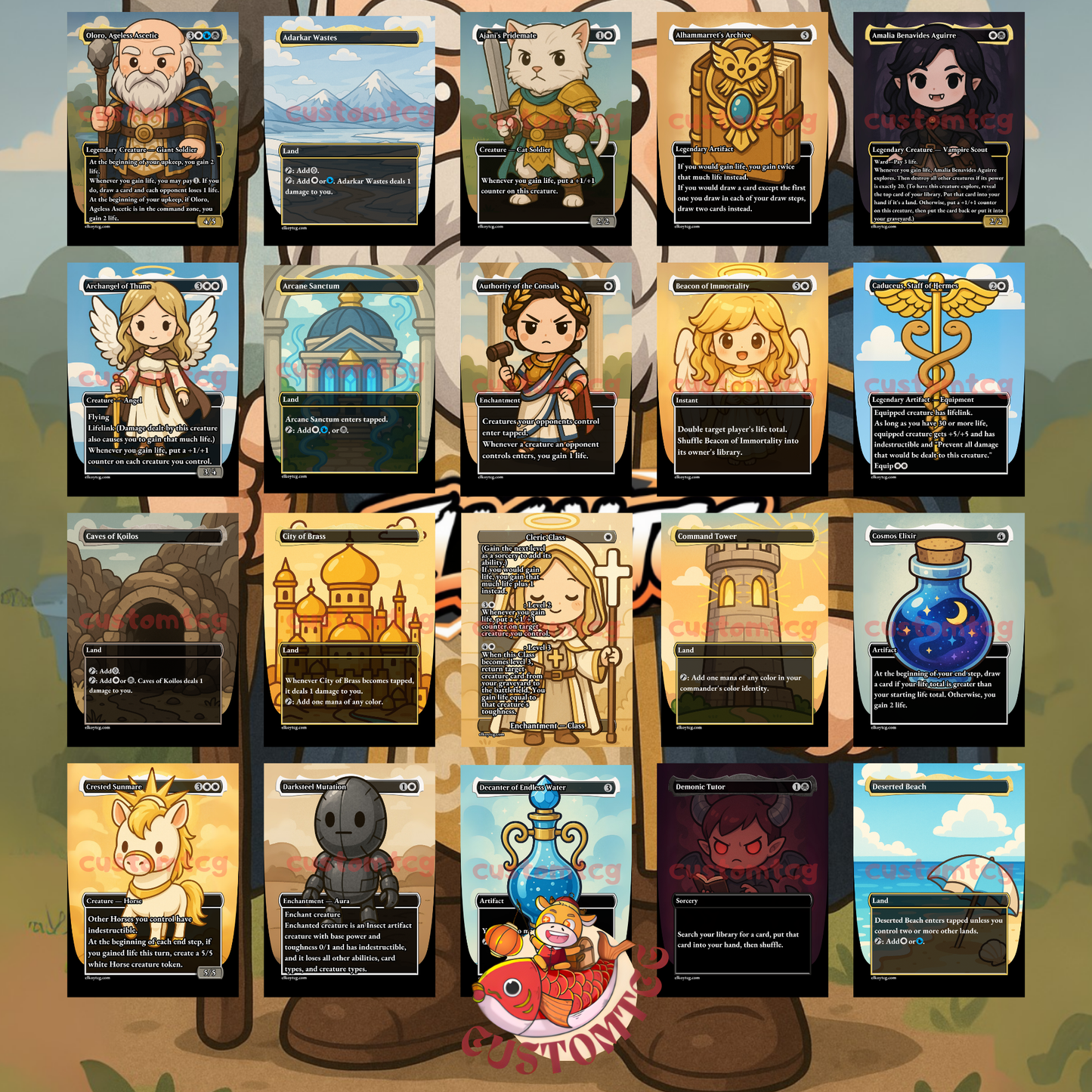 Oloro Chibi Deck