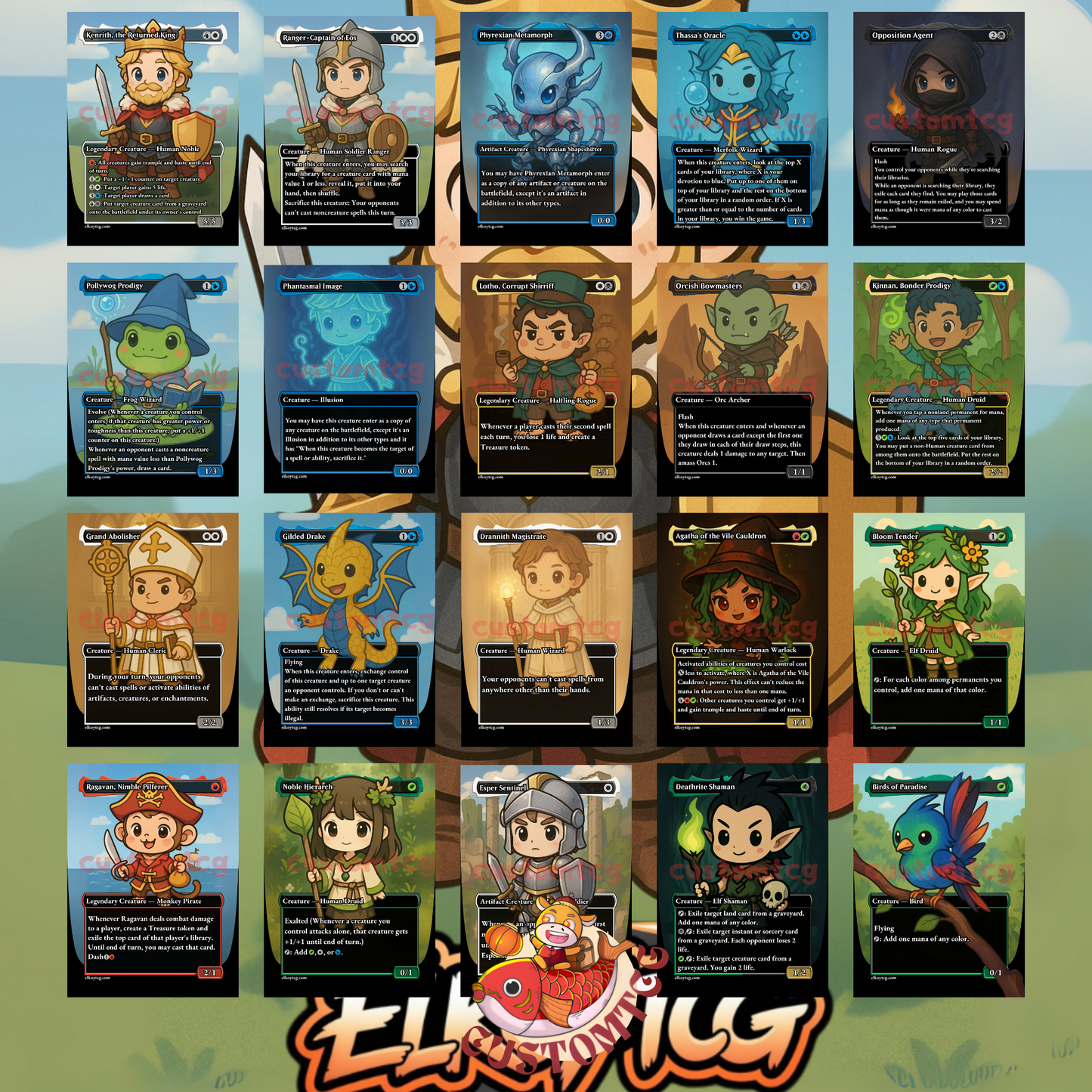 Kenrith, the Returned King Chibi deck