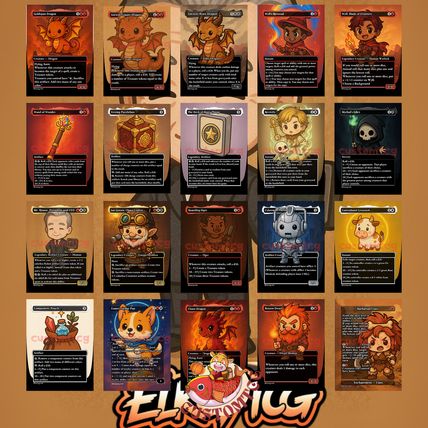 Mr. House Chibi Deck