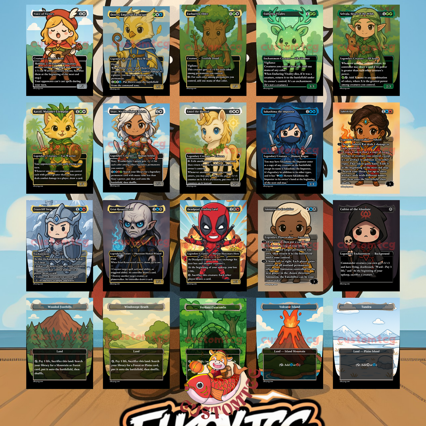 Sisay Chibi Deck