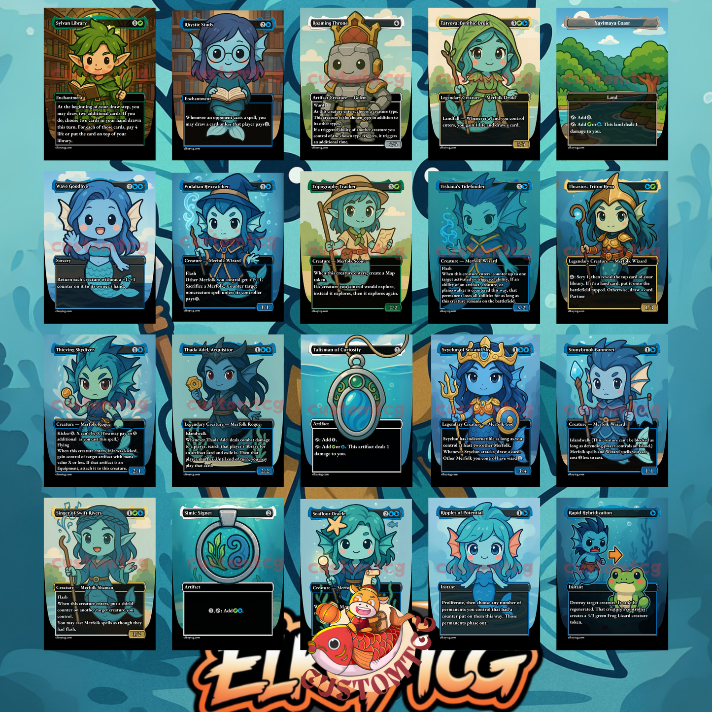 Hakbal of the Surging Soul Chibi Deck