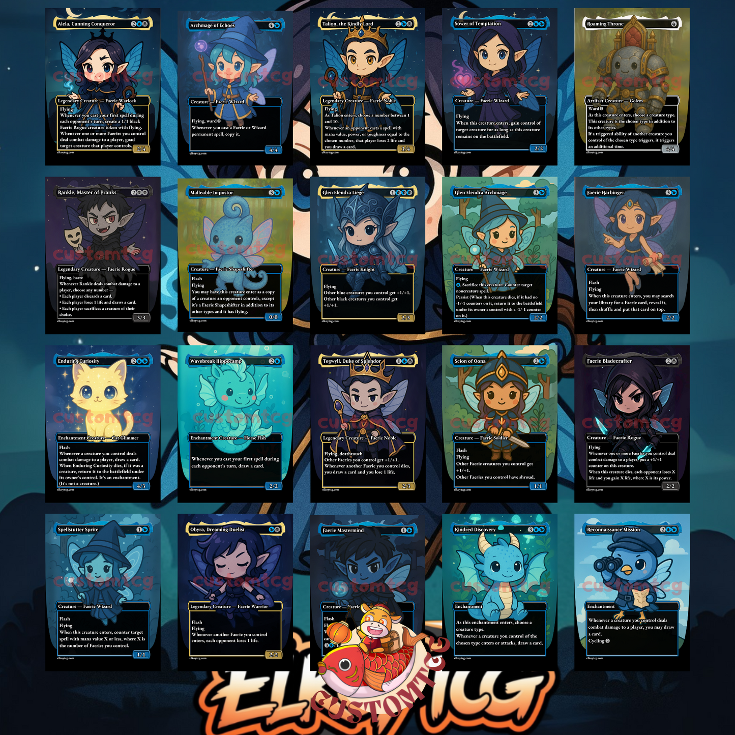 Alela, Cunning Conqueror Chibi Deck