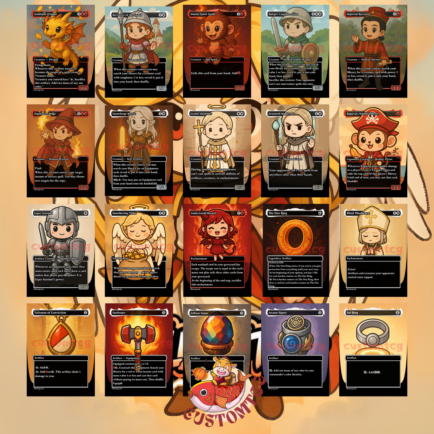 Feather, the Redeemed Chibi Deck