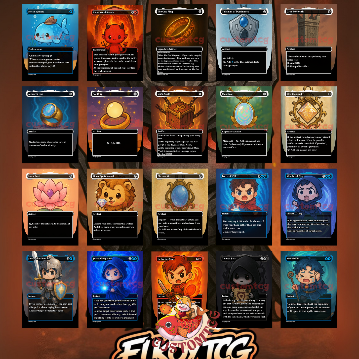 Sauron Chibi Deck