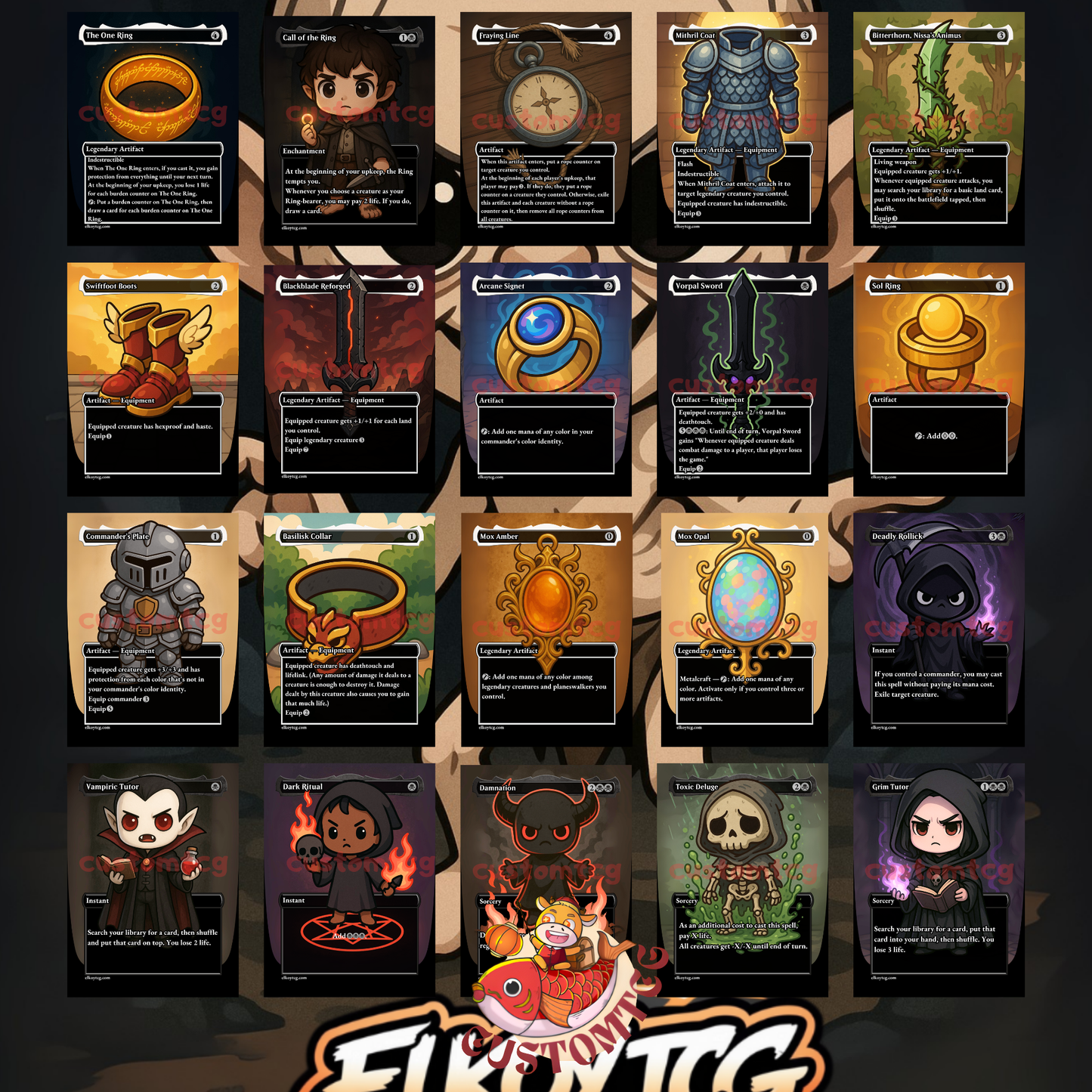 Gollum, Scheming Guide Chibi Deck