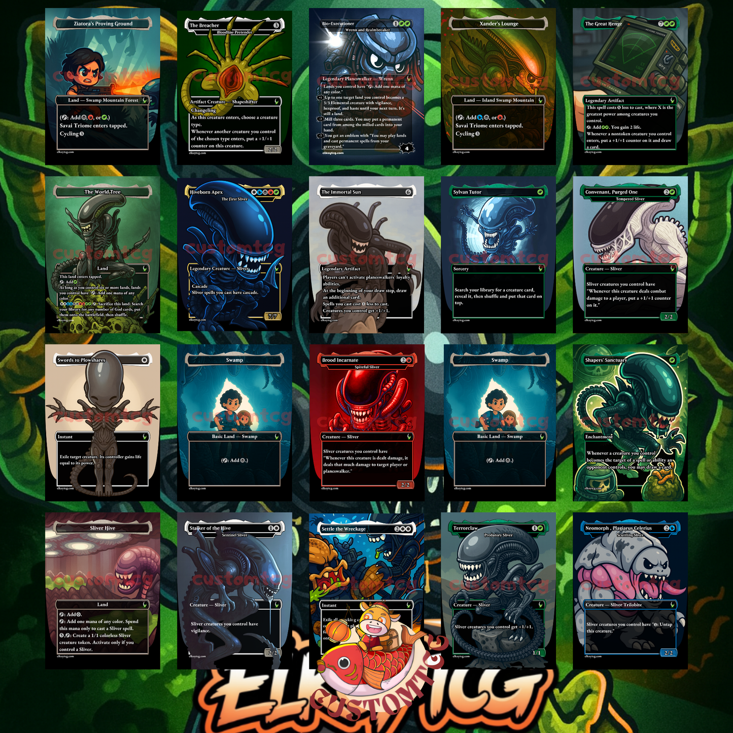 Alien Chibi Deck