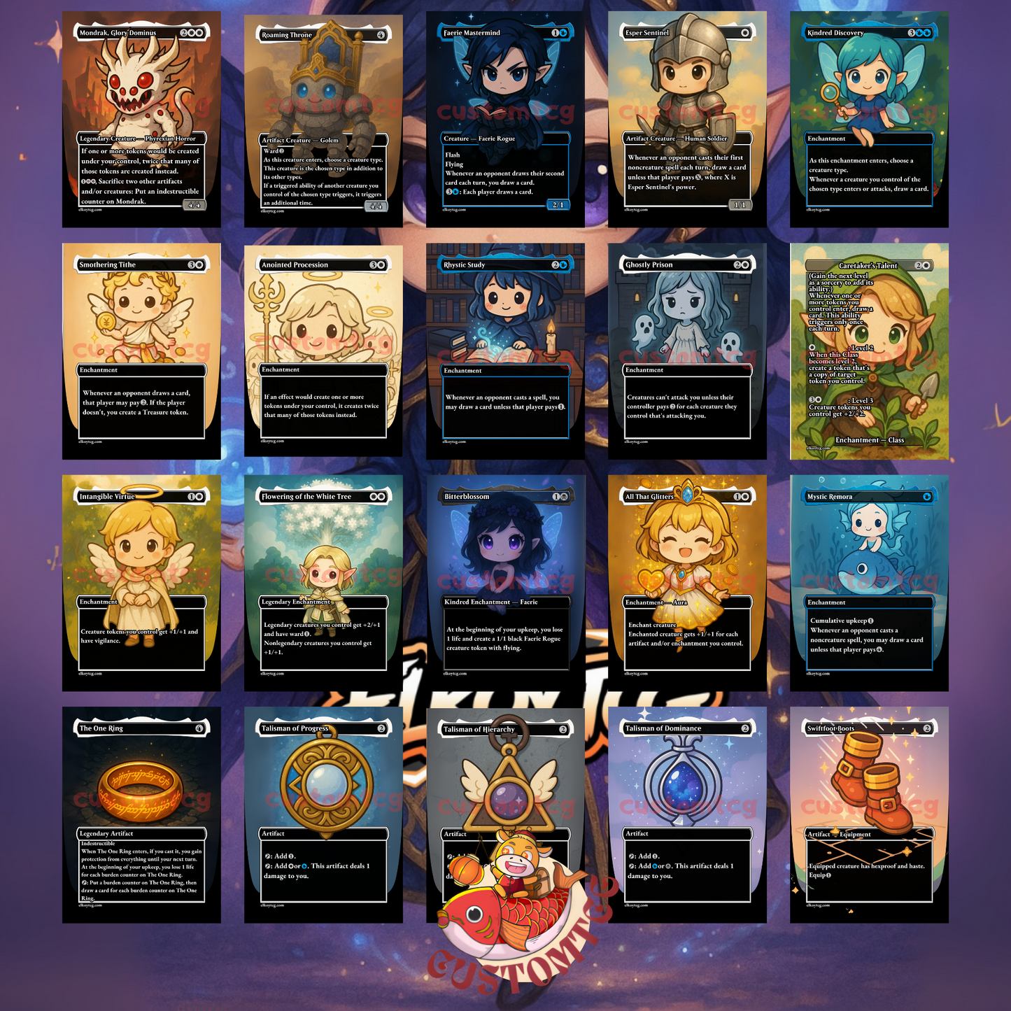 Alela, Artful Provocateur Chibi Deck