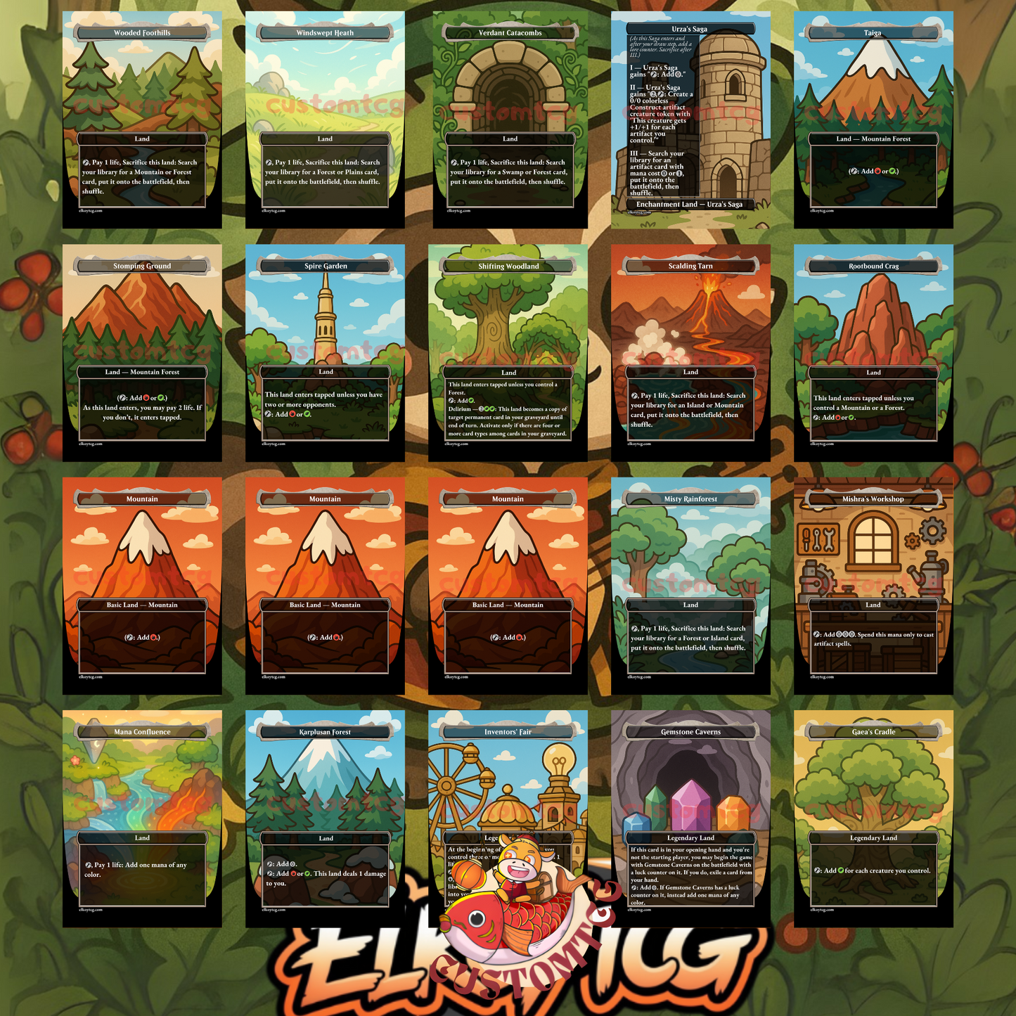 Bello, Bard of the Brambles Chibi Deck
