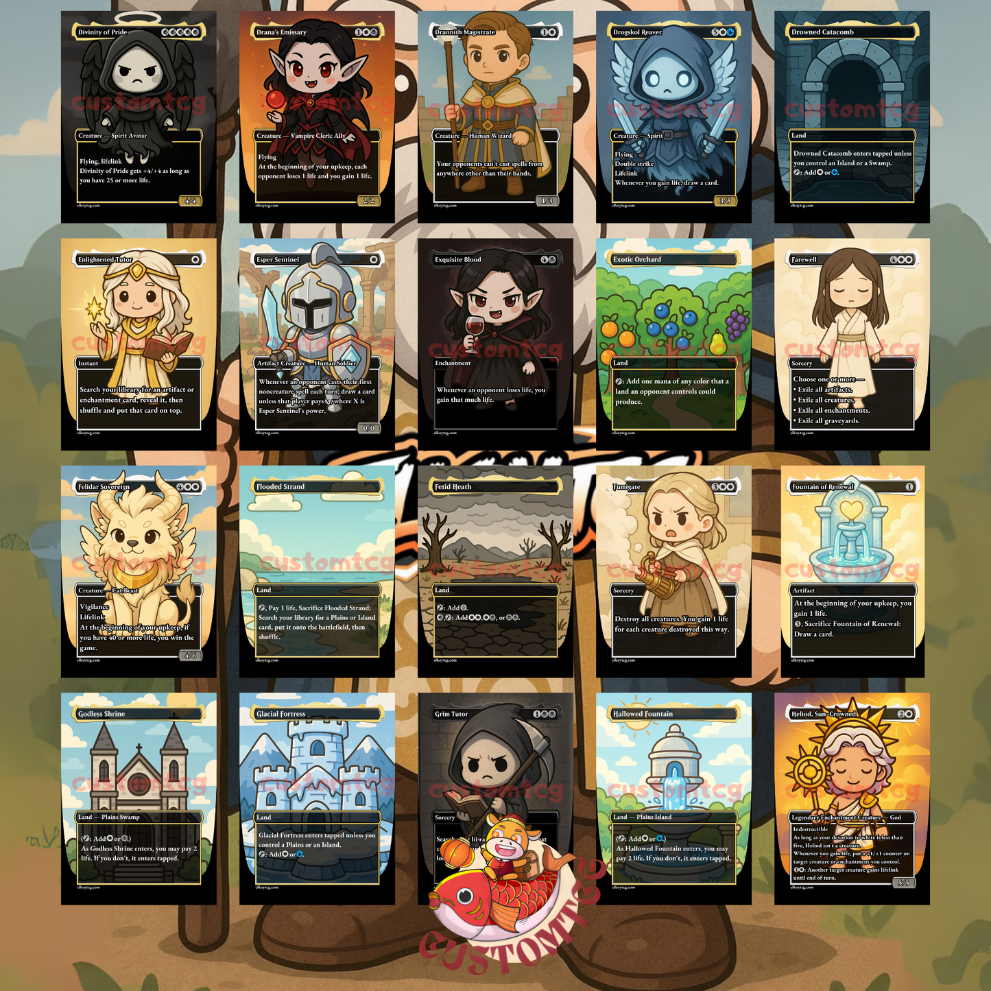 Oloro Chibi Deck