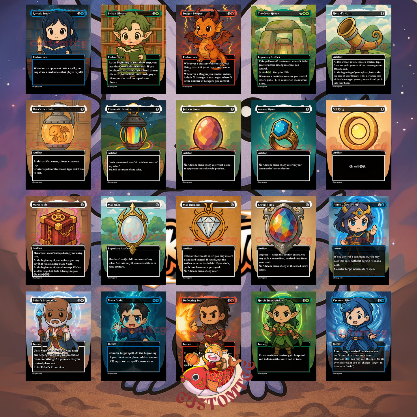 Morophon Chibi Deck