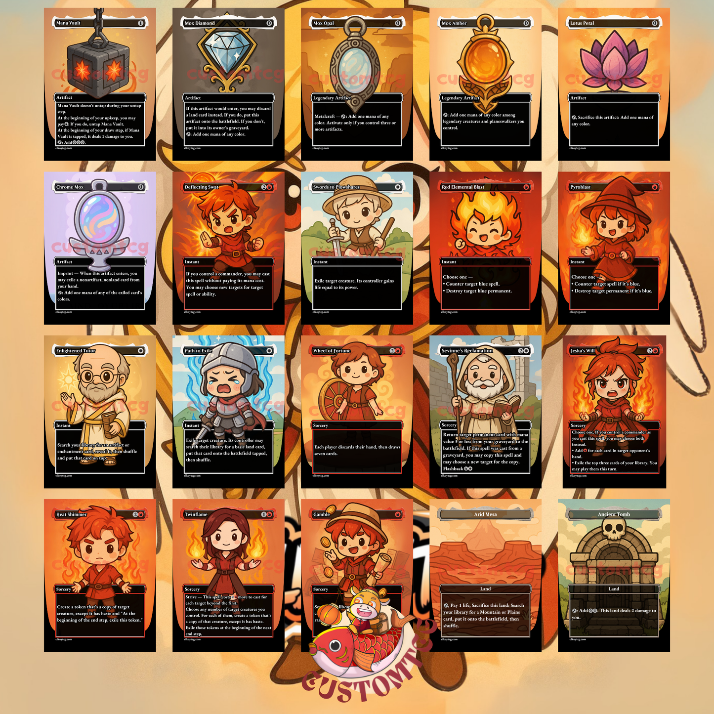 Feather, the Redeemed Chibi Deck
