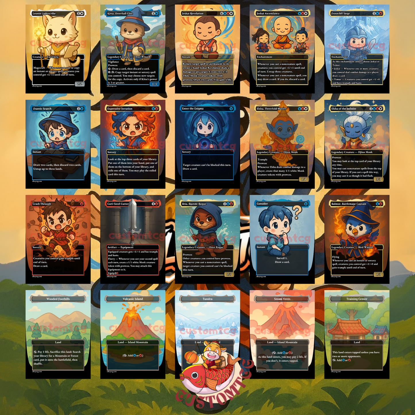 Narset Chibi Deck