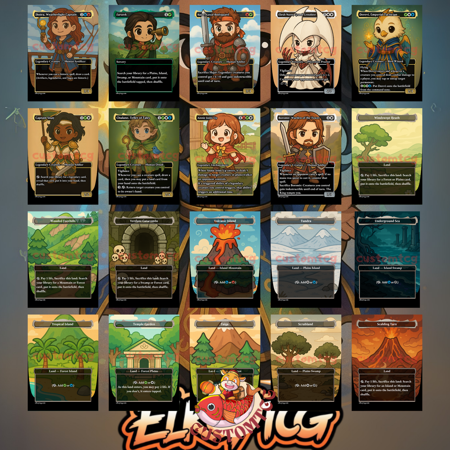Jodah Chibi Deck