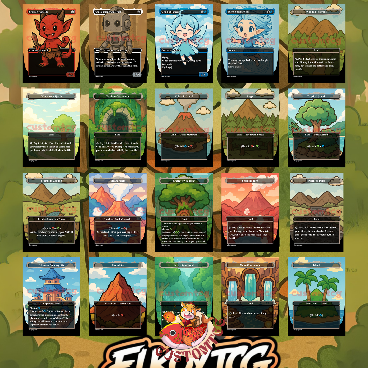 Flubs, the Fool Chibi Deck