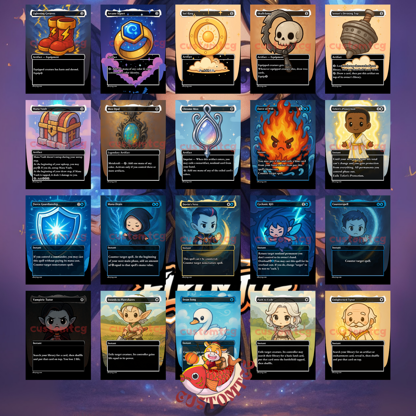 Alela, Artful Provocateur Chibi Deck